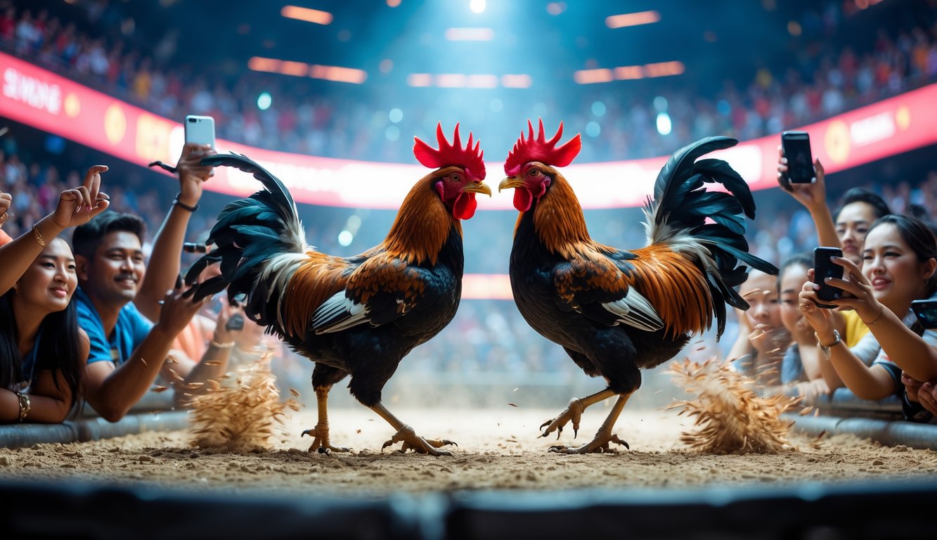 Sabung Ayam Online Berkonsep Live Arena dengan Aksi Tanpa Jeda yang Seru dan Menghibur
